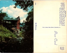 Wynn’s Mill Grist Mill Wytheville Virginia VA Postcard