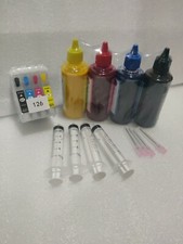 Refillable Ink Cartridges 126 For WF845 840 WF3530 3540 WF7510 NONOEM