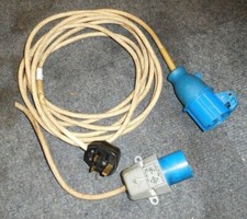 16A Ceeform Female - 13A Plugtop & 16A Ceeform Surface Mounted Male Socket DJ PA 16.15 per metre