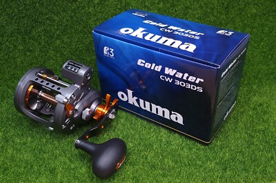 Okuma Cold Water Wire Line Star Drag Hi-Speed 6.2:1 Conventional Reel - CW-303DS
