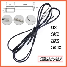 NTC Thermistor Temperature Sensor Waterproof Probe 5 x 25.5mm 5 10 15 50 100K