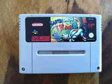 Thumbnail of ebay&reg; auction 236805488656 | Earthworm Jim Super Nintendo SNES Modul Spiel Earth 1 Worm PAL