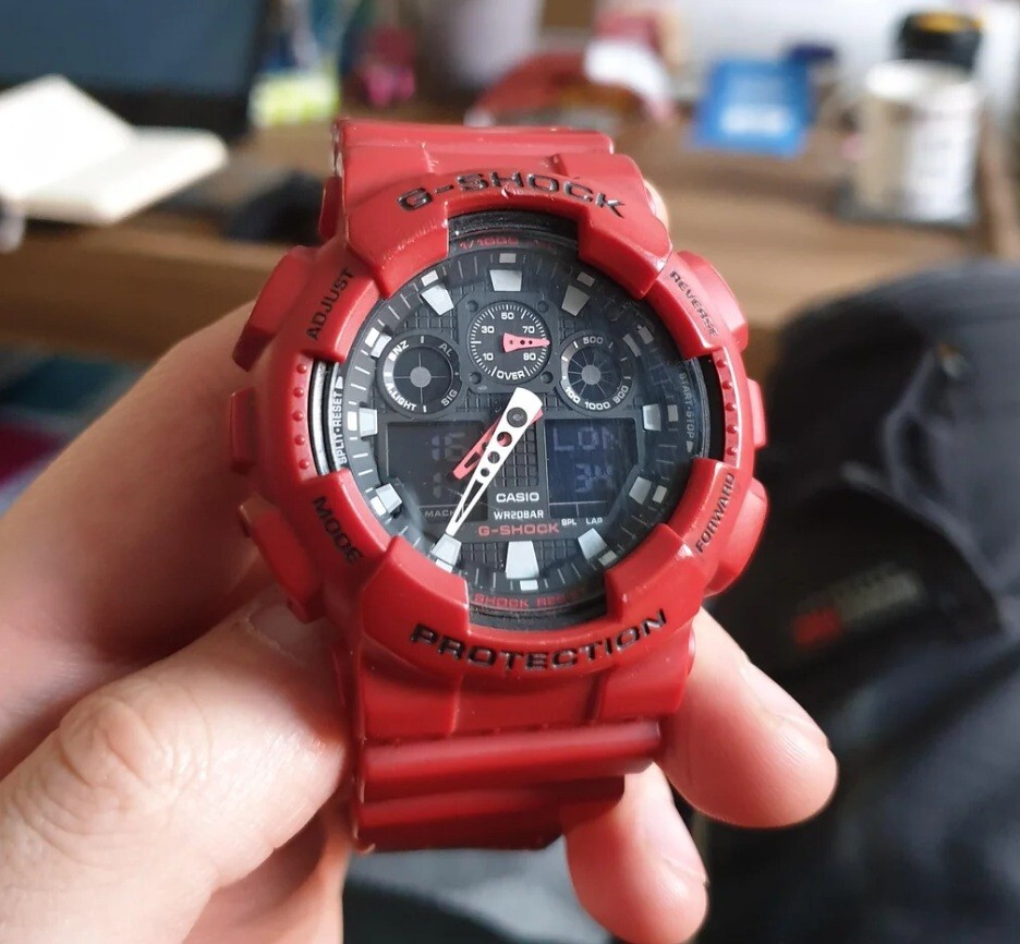【アグン】CASIO G-SHOCK 腕時計 GA-100B-4AJF GA100MB-1A | Black Analog-digital Watch - G-SHOCK | CASIO