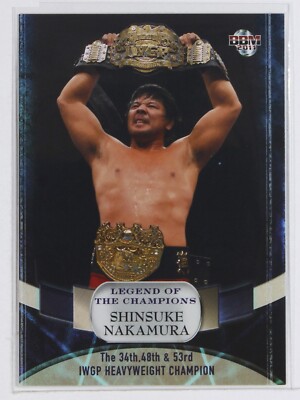 SHINSUKE NAKAMURA - 2011 BBM Pro-Wrestling Trading Card | eBay
