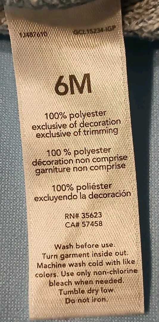 Carter's Baby Boy Jumpsuit Size 6m