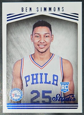Ben Simmons 2016-17 Panini Studio STUDIO EDITION SE Rookie Card (no.184)