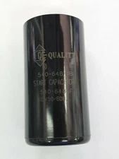 110V 110Vac 120VAC Motor Start Capacitor  540-648MFD uF  HVAC Cap UsFreeShip