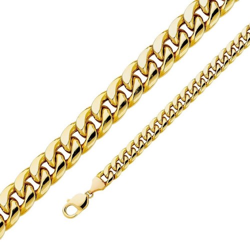 Semi Hollow 14K Gold 8mm 28\