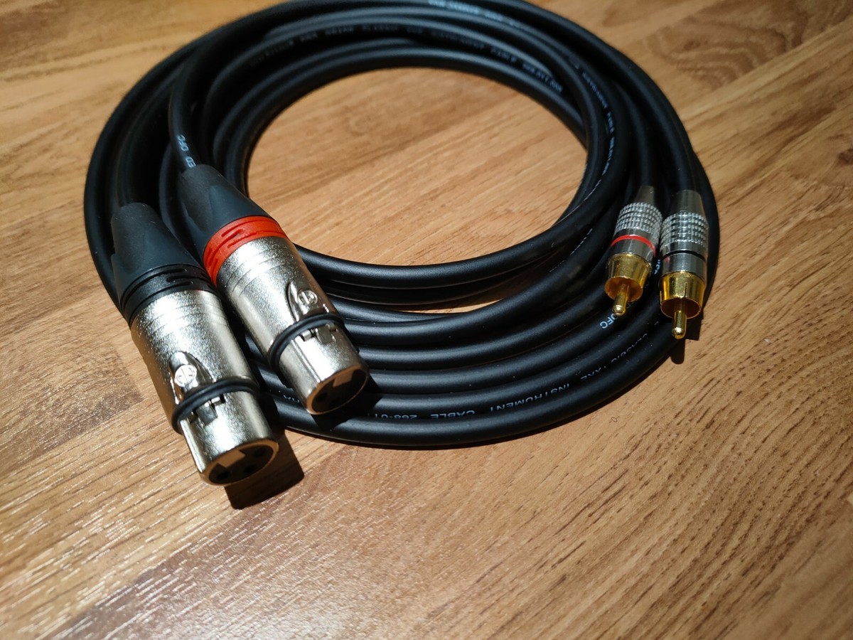 Cavo Schermato Oro Cavo RCA Interconnessione Lord Of Bass 2 Canali - 17 Piedi, Connettori Placcati Oro, Perfetto Per Impianti Audio Auto! Cavi Rca Audio Alta Qualit&agrave;