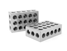 WEN Precision 1-2-3 Inch Block Set (2-Pack) # 10423 Steel Hardened Machinist UNC