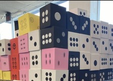 175 pc 2 .75   Foam Dice Six Sided Dice Kid Game Soft Learn Play Blocks Toy bulk