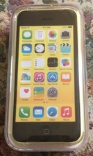 Brand New SEALED Apple iPhone 5C Yellow 8GB Unactivated UK Specs RARE Collectors