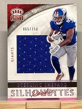 2016 Crown Royale Rookie Silhouette Jerseys Pink #34 Sterling Shepard/250 1559