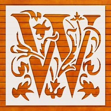 Boho Floral Stencil Template Reusable - Ideal for Wall Art, DIY Crafts, Fabric P