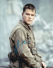 MATT DAMON signed autograph 20x25cm SAVING PRIVATE RYAN in person autograph COA