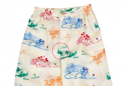 GUCCI ~Disney Mickey Pattern Printed Pants Size 40(K-121906