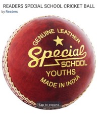 2 Pack - Readers Special School Cricket Ball (2 Cricket Balls Altogether)