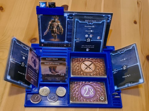 Cruscotto Giocatore Gloomhaven e Jaws of the Lion 19 colori. Aggiornamento Organizzatore  - Foto 1 di 10