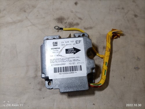 Airbag Steuergerät 24420101EF Opel Omega B 2001 V94