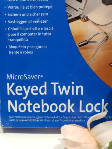 Kensington Notebook Lock Keyed 7 1/2 Ft Cable Lock Computer Security K64025F - Picture 2 of 4