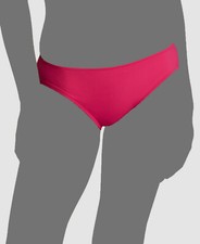 Lauren Ralph Lauren Women's Pink Hipster Bikini Bottom Swimwear Size 16