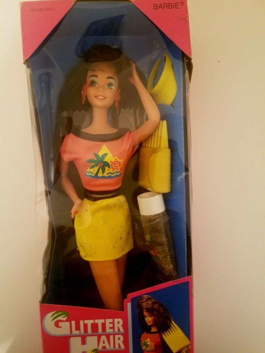 Barbie Glitter Hair Teresa Brune (Mattel 1993) - N°55, Excellent état De Collection