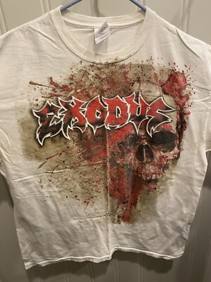 2010 Limited Edition Exodus T Shirt Large Rare Pre Owned
