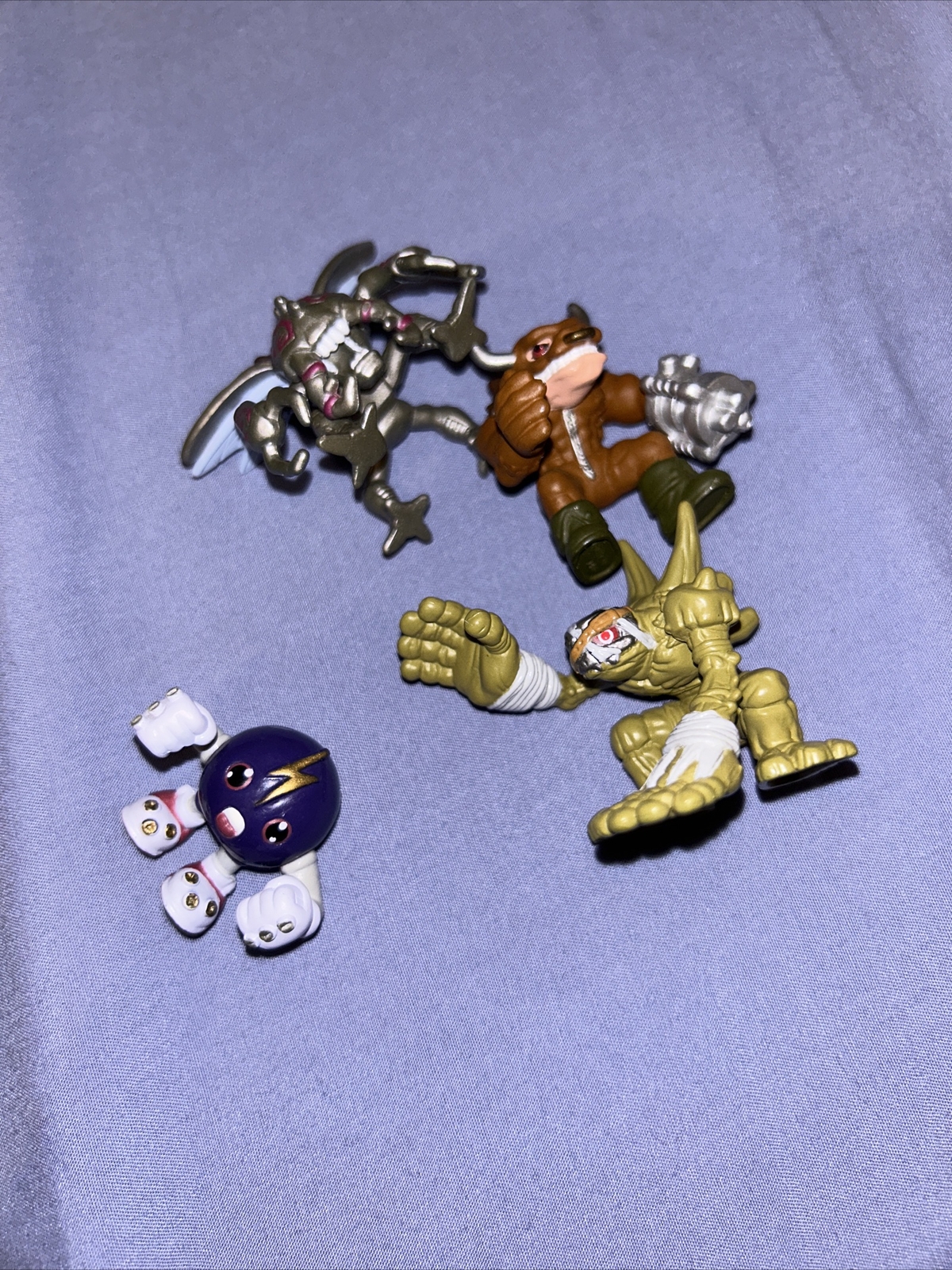 Bandai Digimon 1 Inch Figures Set 20 21 22 Loose Okuwamon Golemon ...