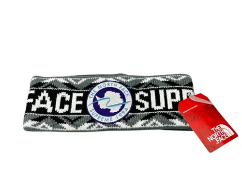 SUPREME x The North Face Trans Antarctica Expedition Headband BLACK NWT RARE!