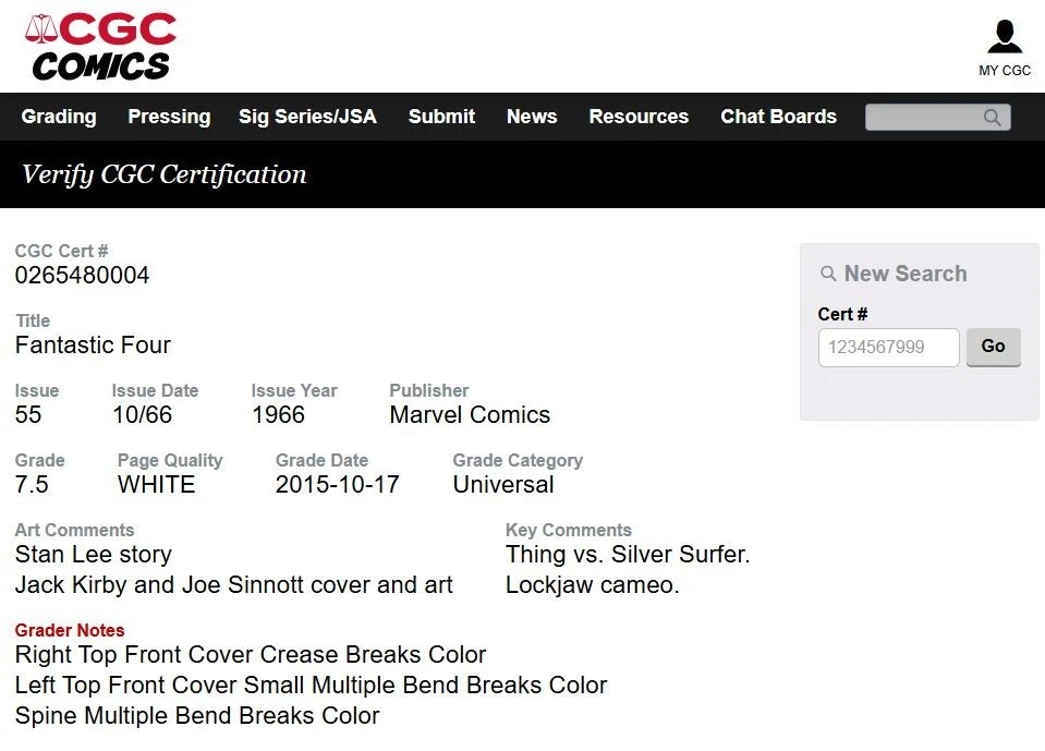 Silver Surfer 1 CGC 9.6 White Pages Marvel Comics LOT + Fantastic Four #55 1966 - Image 4 of 4