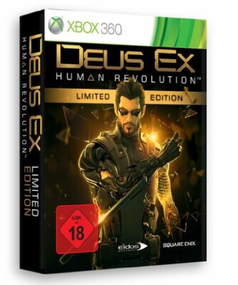 X360 / Xbox 360 Spiel - Deus Ex: Human Revolution (Ltd Ed.)(USK18) (mit OVP)