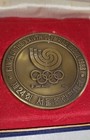 1988 Korea Olympics Olymicad 2 7/8 Inch Bronze Medallion - National Tourism Corp — photo 3