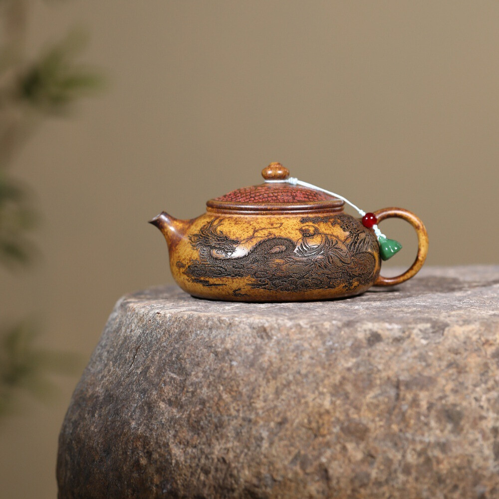 Yixing Zisha Teapot 310cc Handmade Teapot by Famous Masters