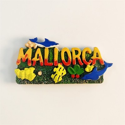 Mallorca Fridge Magnet Refrigerator Sticker Home Decor Resin Spain Souvenir Gift