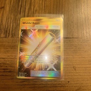 Pokemon TCG - Wishful Baton - Crimson Invasion Secret Rare 121/111 - NM