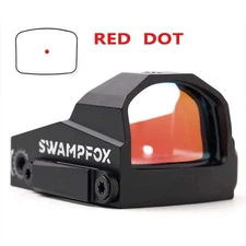 Swampfox Kingslayer 1X22mm 3MOA Micro Reflex Red Dot Sight RMR Footprint