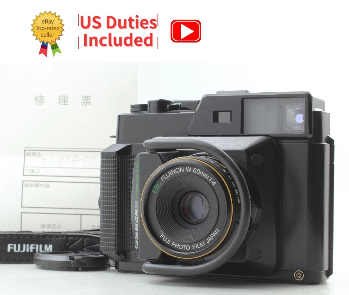 ❁完動品❁FUJI フジ GS645S Wide 60 中判フィルムカメラ Fuji GS645S – Camera with a Roo Bar - Photo Thinking - Camera Review