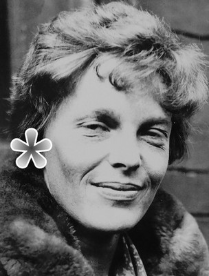 FOTO AMELIA EARHART KOSTENLOSER VERSAND PIONIER FLIEGERIN 11,5X 15 CMS