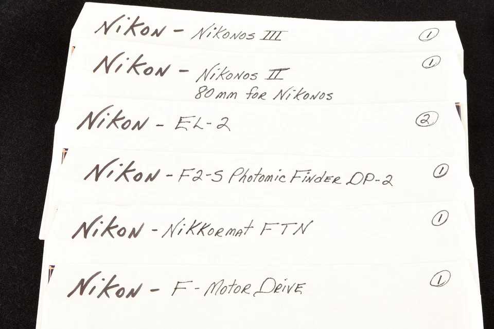 Nikon F F2 FM Nikkormat FTN Nikonos EL Original Microficha Manual V24 Foto 2 de 4