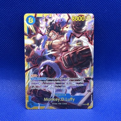 Monkey.D.Luffy (118) OP11-118 A Fist of Divine Speed Foil