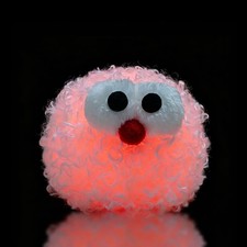 Plush Night Light Cute LED Table Lamp Cozy Dimmable Nightlight Rechargeable B...