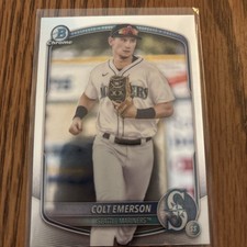 2025 Bowman - Chrome Prospects Colt Emerson #BCP-17 (RC)