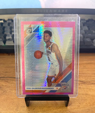 2019-20 Panini Donruss Optic Shai Gilgeous-Alexander Hyper Pink Prizm #113