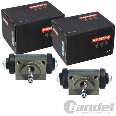 2X KAMOKA RADBREMSZYLINDER HINTEN passend für FORD FIESTA FUSION KA STREET MAZDA