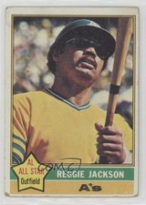 1976 Topps Reggie Jackson #500 HOF