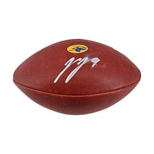 JJ McCarthy University of Michigan Autographed Team Issued Nike Vapor Football