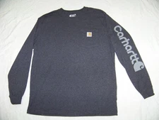 Men's Carhartt LS T-shirt - 106 513 CRH - Size M - Loose Fit