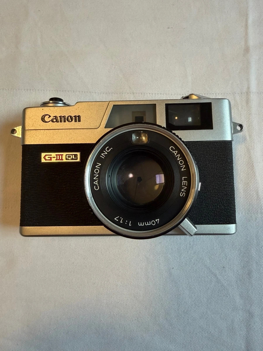 Canon Canonet QL17 GIII Film Cameras for sale - eBay