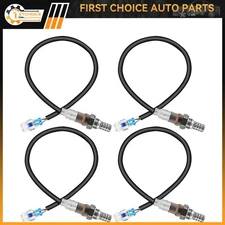 4pcs for Chevy Silverado GMC Sierra 1500 2003-2006 Oxygen Sensor O2 Front+Rear