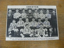 1954/1955 ATG: Chester - 4 Signature(s)� Gill, Brandon, Hughes & Bullock [18 x 1